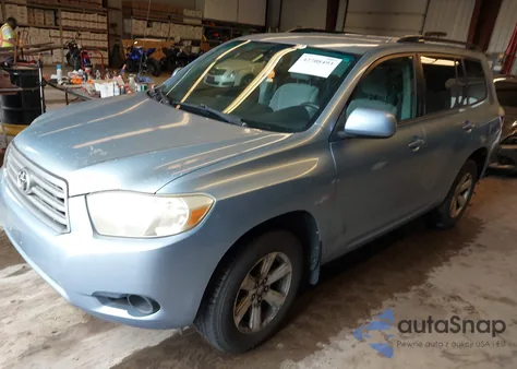 2008 Toyota Highlander from USA, damaged, VIN JTEES41A882032785